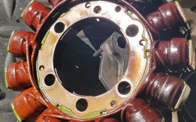 Cooked stator